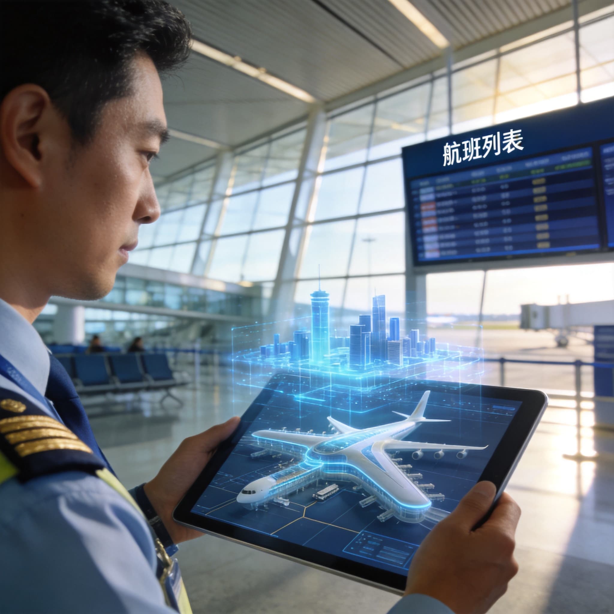 Airport smart operations and AI digital concierges